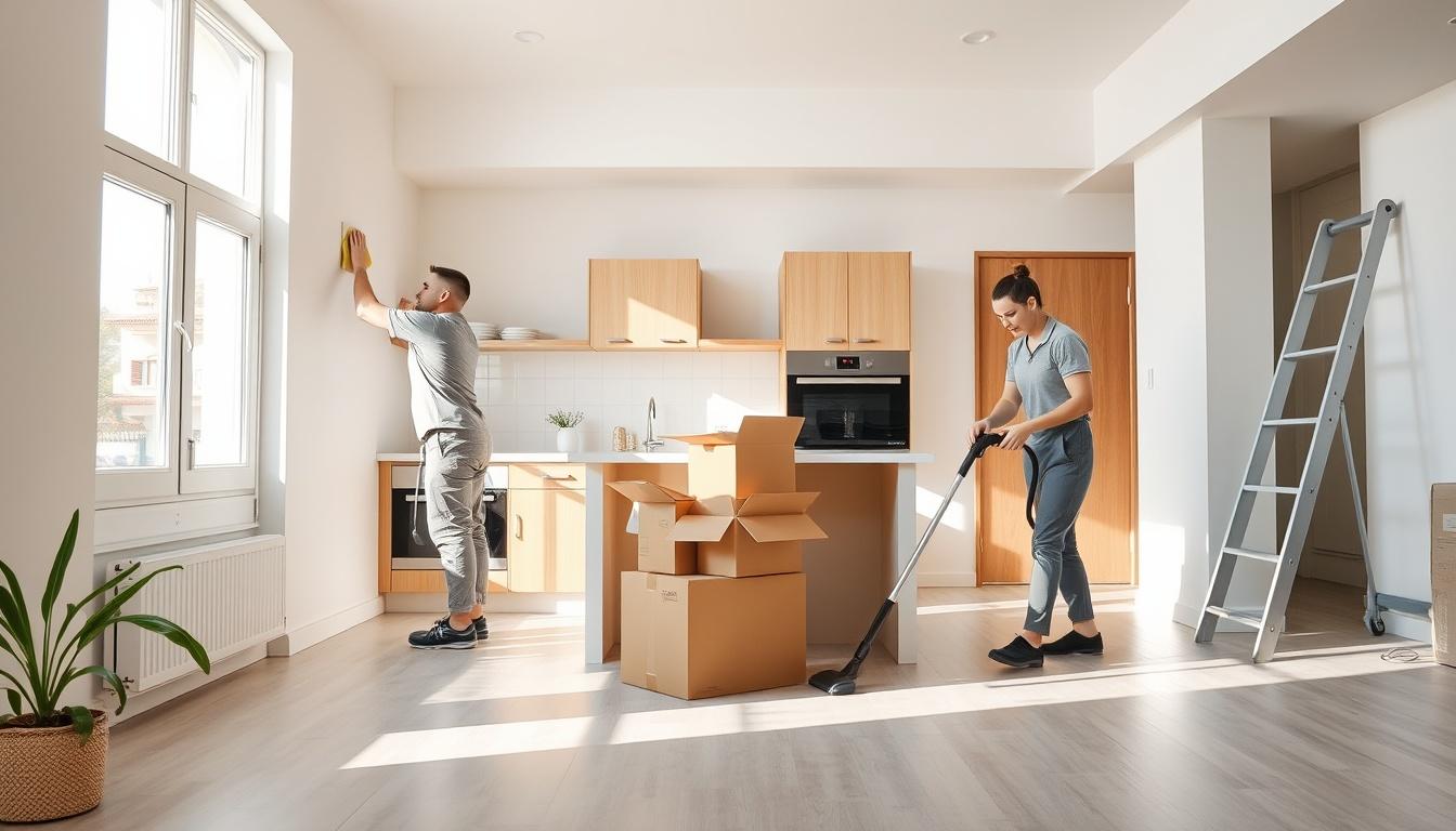 Cleaning for the next step